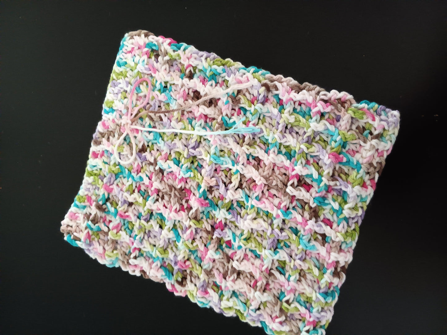 waffle stitch wash/dish cloth