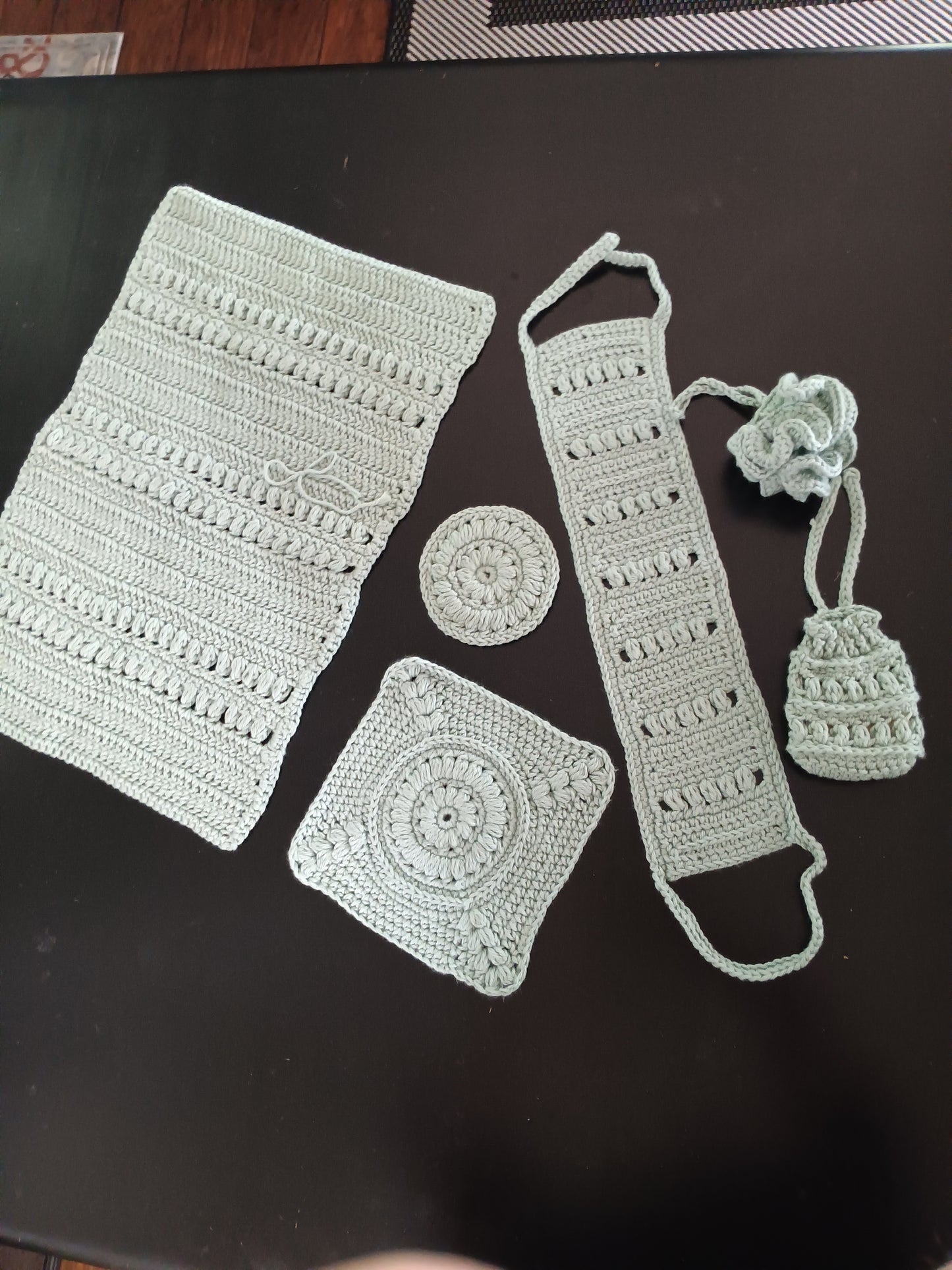 6 peice luxury radiance spa set