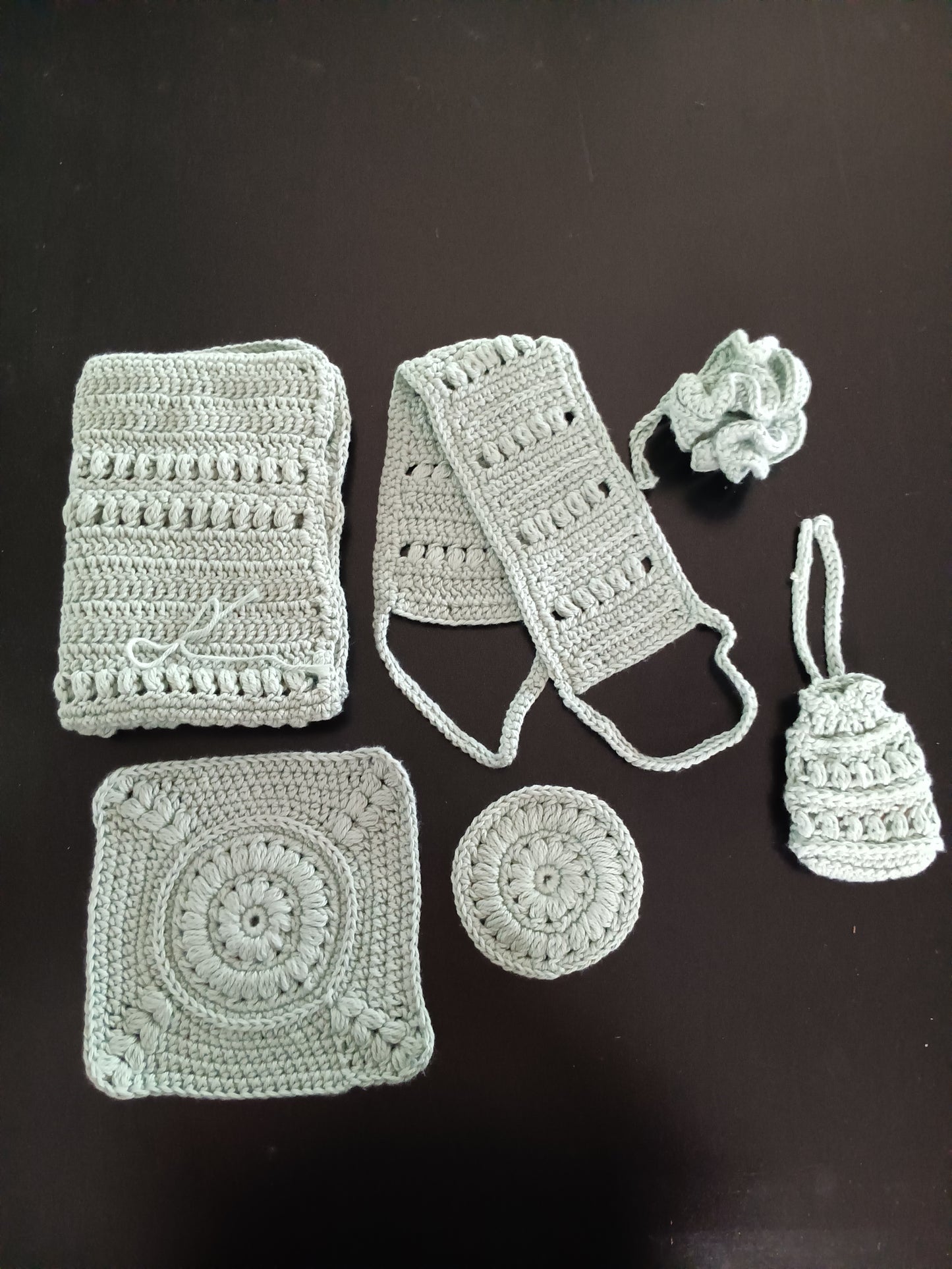 6 peice luxury radiance spa set
